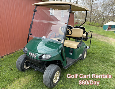 Golf Cart Rentals $60/Day
