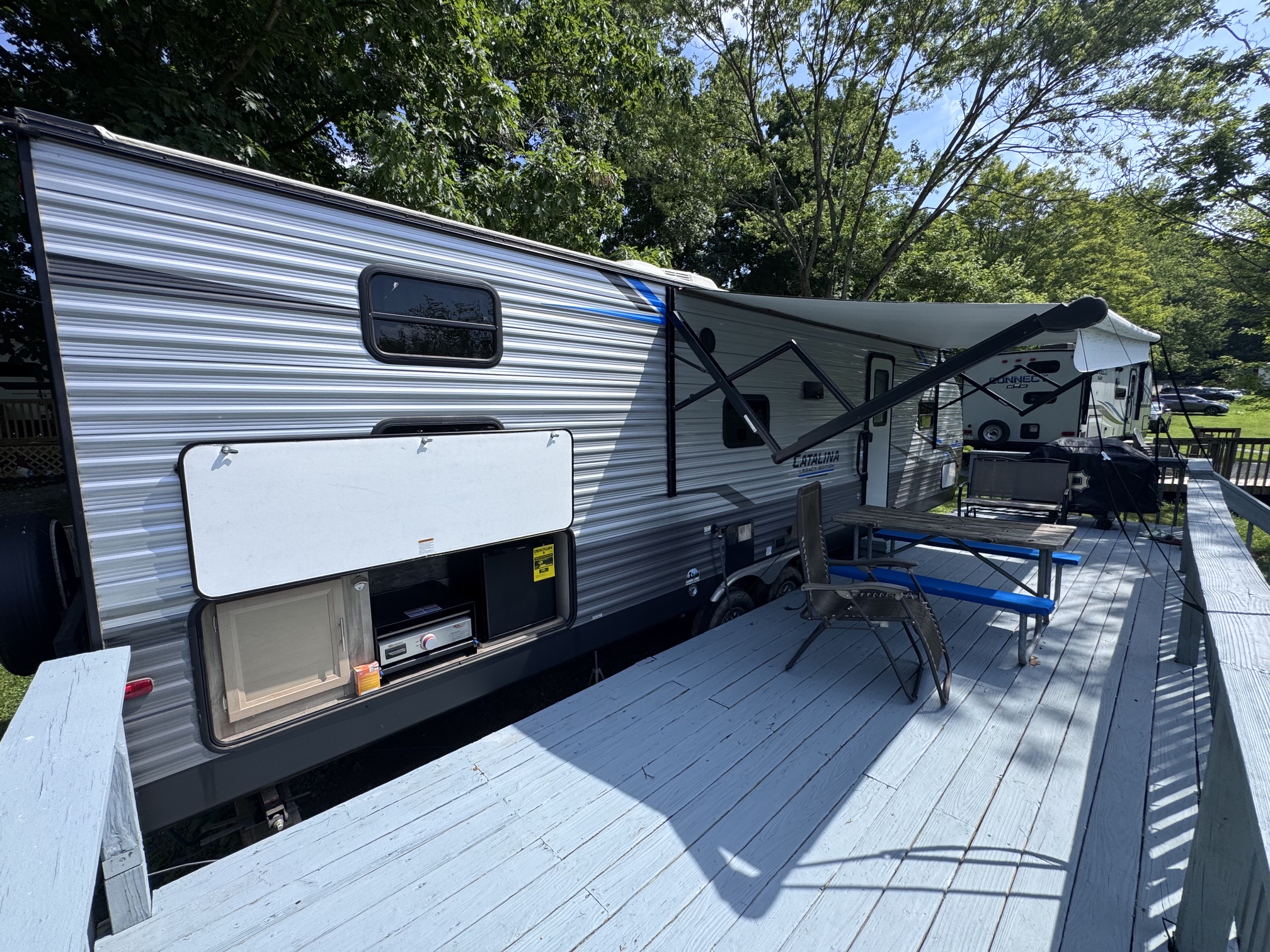 Site #155 Deck & Outdoor Kitchen